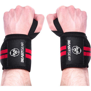 Beast Gear Wrist Wraps for Weightlifting