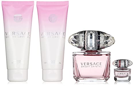 Bright Crystal Set Perfume & Shower Gel & Body Lotion 4pc