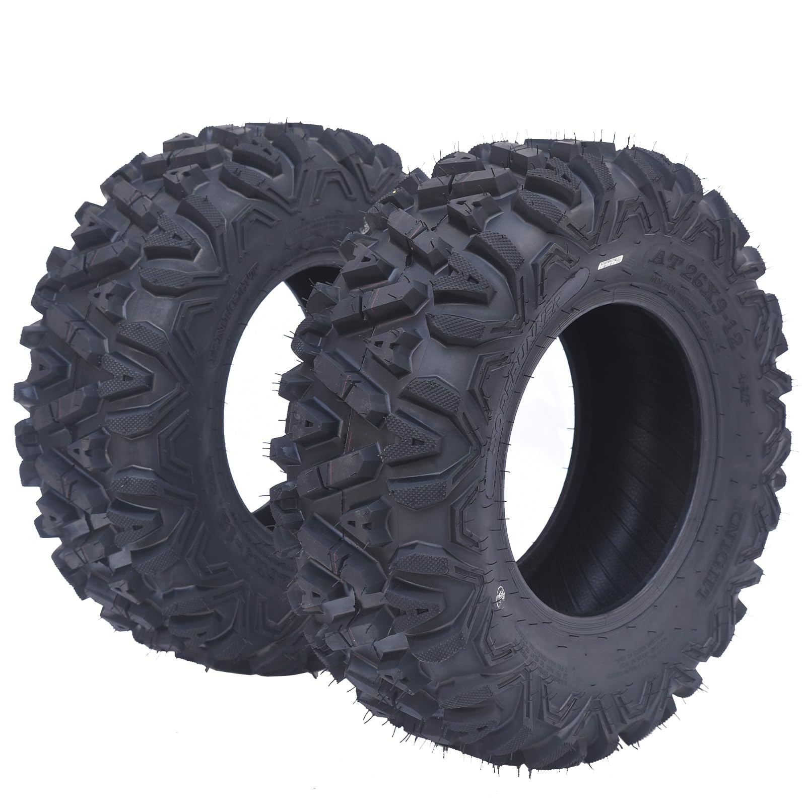 Garvee 22x11-8 ATV Tires, 6PR All Terrain 22x11-8 TL ATV UTV Trail Sand Mud Off-Road Tires (Pack of 2, Tubeless)