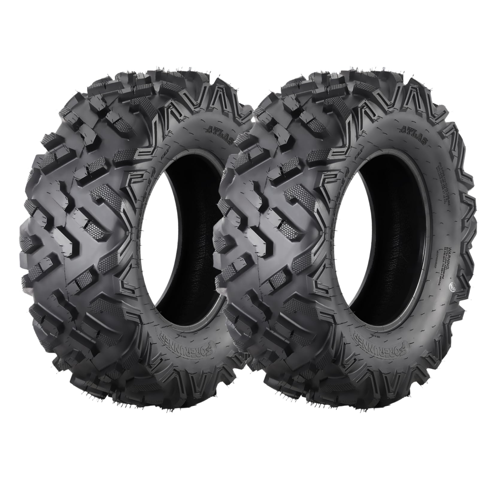 Garvee Set of 2 ATV Tires AT26x10-14 6PR ATV Tires, All Terrain ATV UTV Mud Trail Tires(Set of 2, Tubeless)