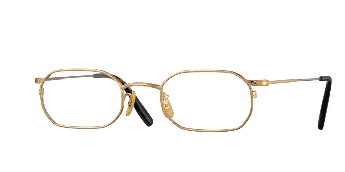 Eyevan Swinger G Men's Glasses Gold Size 46 - Free Lenses - Blue Light Block Available