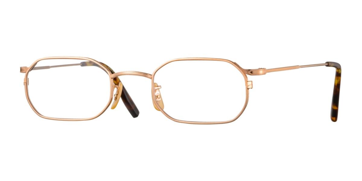 Eyevan Swinger PKG Men's Glasses Gold Size 46 - Free Lenses - HSA-FSA Insurance - Blue Light Block Available