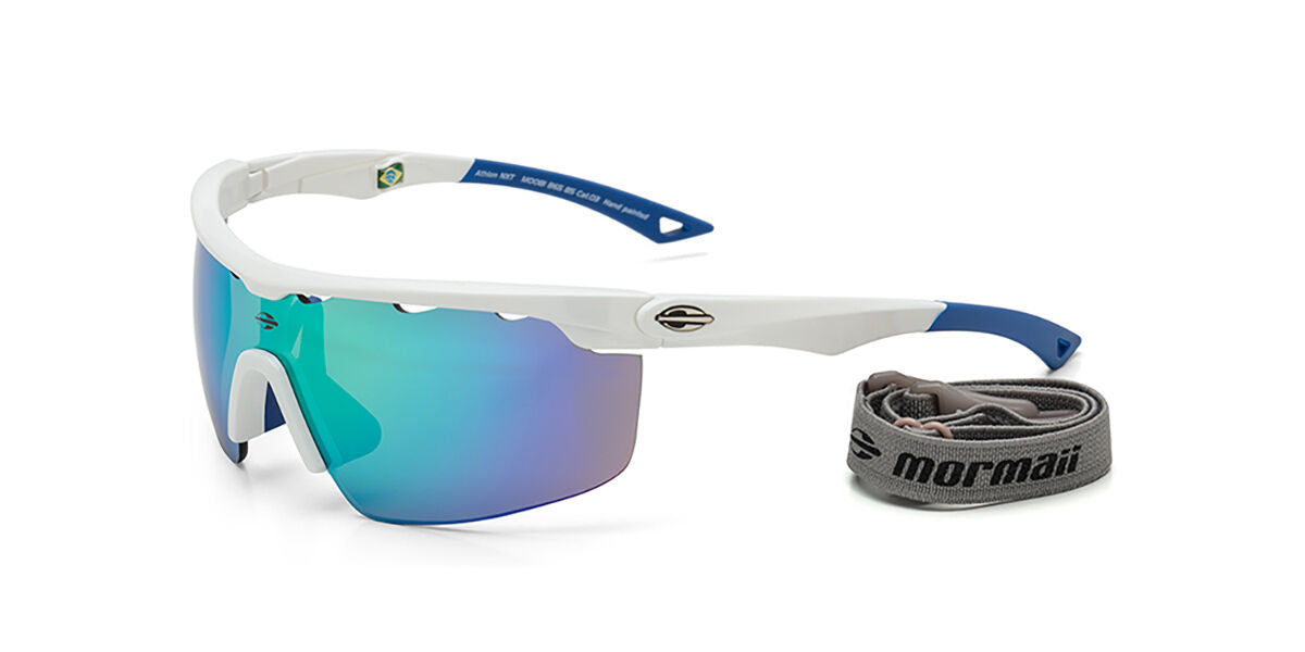 Mormaii Athlon Infantil M0081B6585 Men's Sunglasses White Size 115