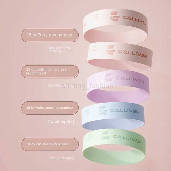 Resistance Band Yoga Elastic Band Tension Band Sports Ring Womens Elastic Band Pilates Accessories Silicone Hip Curling CircleXJ240809