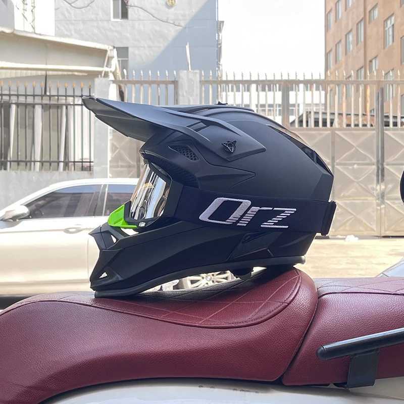 Super-Cool Motorcycle Off-road Helmet ATV Dirt Bike Helmet MTB Downhill Full Face Helmet Free 3 Gifts A Lot of Design Helmets S25711