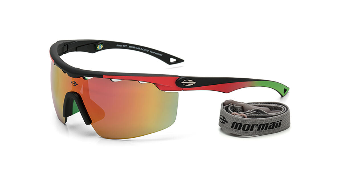Mormaii Athlon Infantil M0081AAB11 Men's Sunglasses Red Size 115