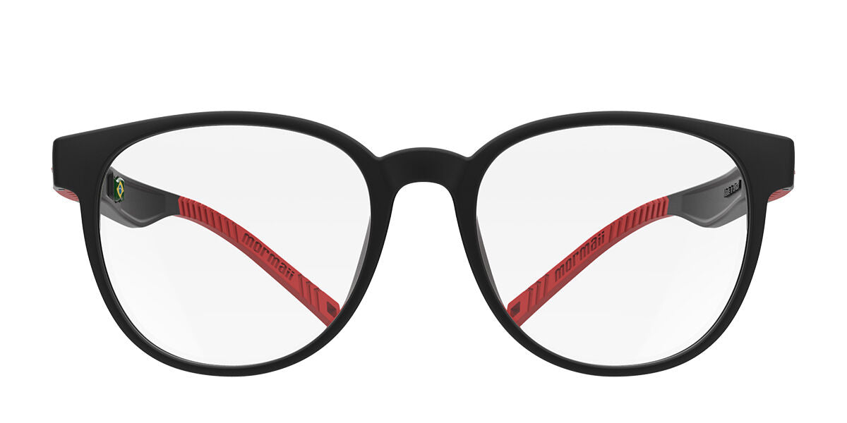 Mormaii Bunny Infantil M6121A9546 Men's Glasses Black Size 46 - Free Lenses - HSA-FSA Insurance - Blue Light Block Available