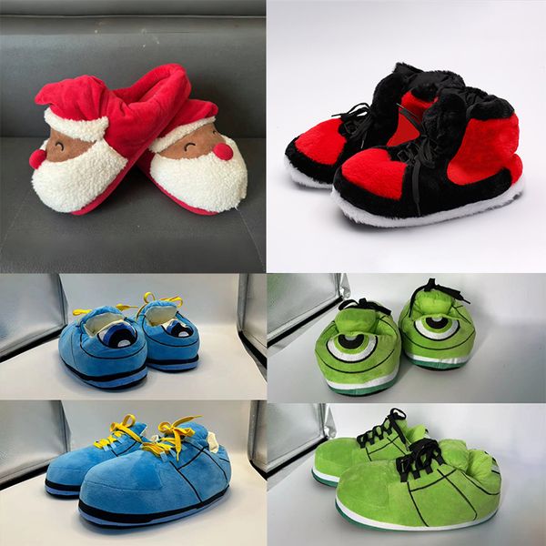 New Warm Home Shoes Women Fur Slipper Cute Sandals Ladies Girls Designer Boots Winter Slipper Cozy Indoor 683