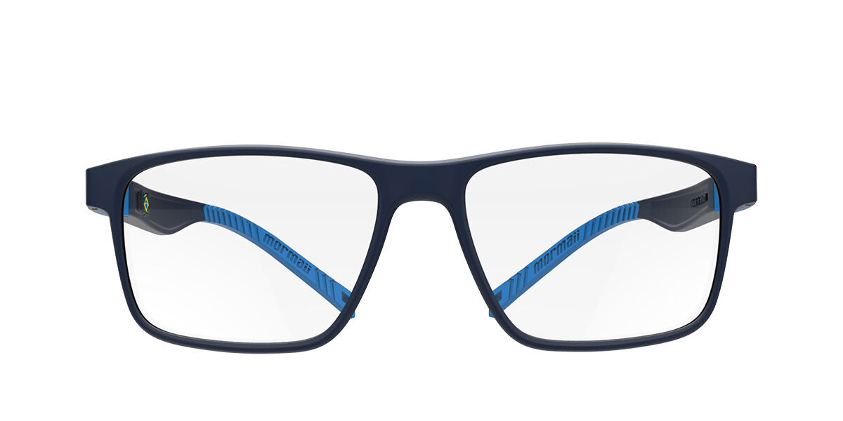 Mormaii Trick Infantil M6122K3751 Men's Glasses Blue Size 49 - Free Lenses - HSA-FSA Insurance - Blue Light Block Available