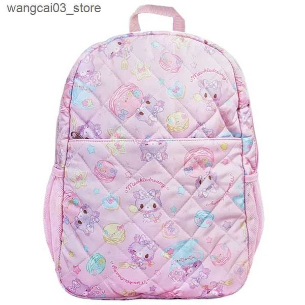 Backpacks Cute Mewkledreamy Cat Backpack Children School Bags for Girls Cartoon Anime Kawaii School Backpack Schoolbag Back Pack Bagpack L24