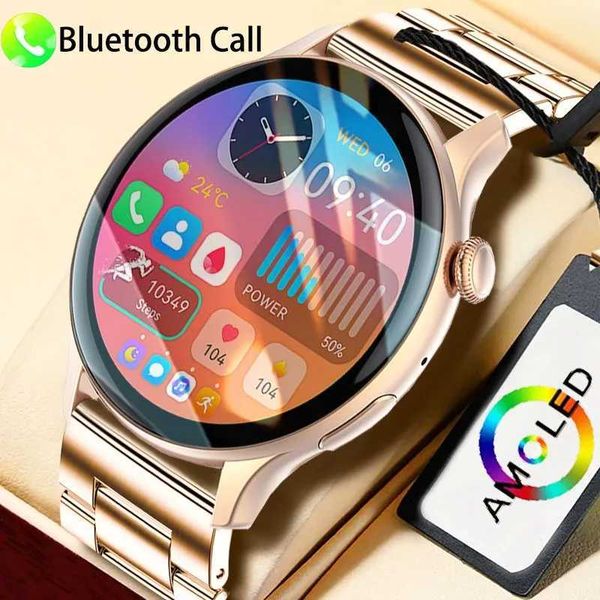 2024 New Smart Watch HK85 AMOLED 1.43 BT Call Health Monitoring Always on Display Men Women Tracking Fitness Sports SmartwatchXJ250108
