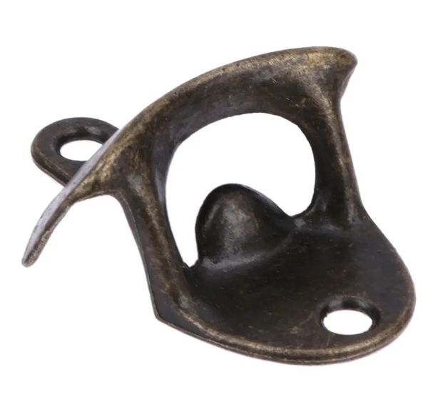 Mounted Stainless Alloy Beer Bottle Opener Use Screws Fix On The Wall 0605