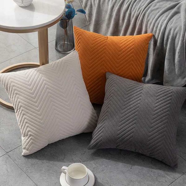 High Quality Bedding Lishi Veet case He cushion cover Simple sofa cover Throw cover for decoration T241113