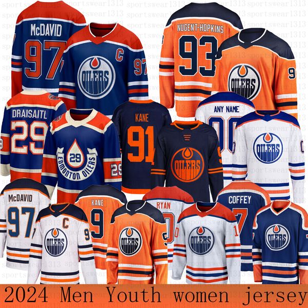 McDavidS edmonton hockey jersey oilers jersey Leon Draisaitl Gretzky Evander Kane Zach Hyman Viktor Arvidsson Jeff Skinner Skinner Henrique