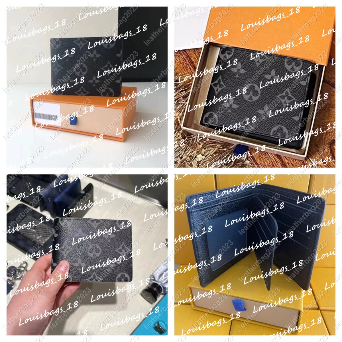 High quality Designers Luxury Leather Wallets Fashion Wallets For Men Classic Card Holders Coin Purse Famous luxurys designers bag cardholder wallet