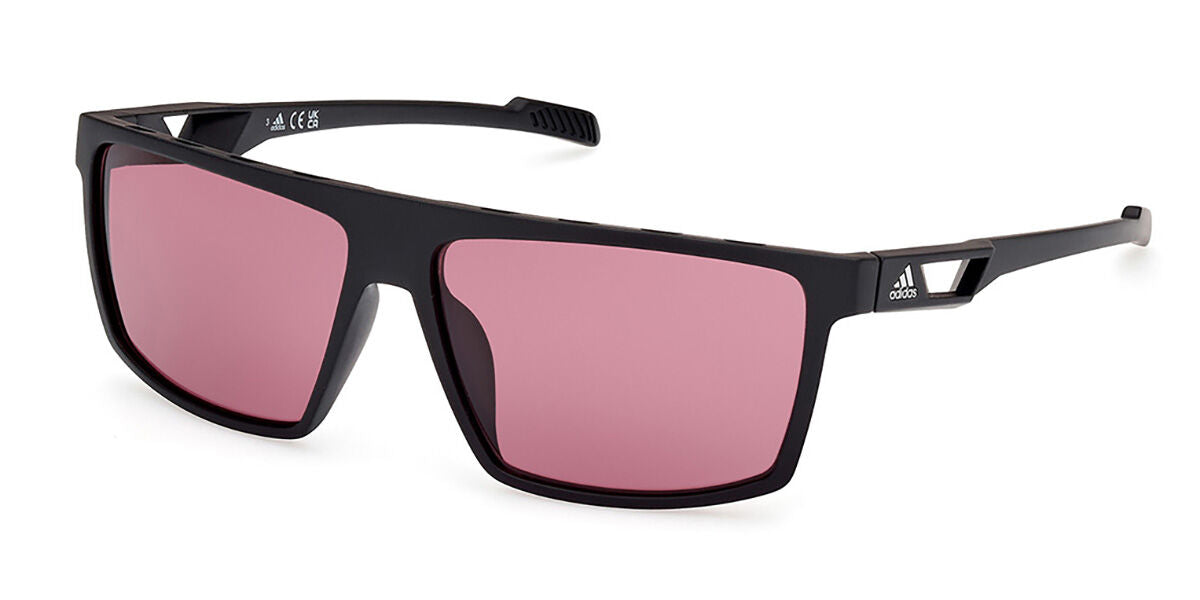 Adidas Sport SP0083 Polarized 02S 59 Svarta Solglasögon Män