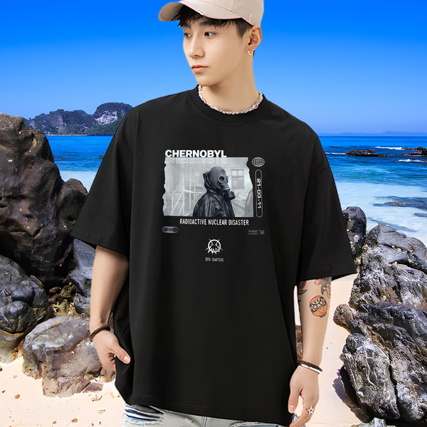 Classic Casual T shirt Cotton Breathable Soft Daily Outfit Tshirts DIY Anime Loose Clothings