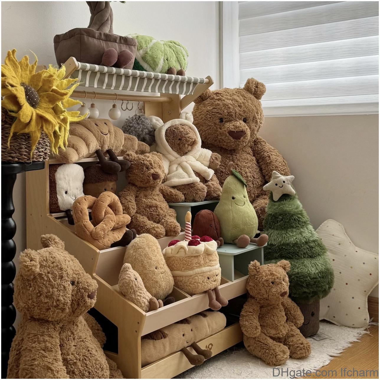 Stuffed & Plush Animals Jelly Collection Toys Cute And Animal Shaped Dolls Gift Giving For Home Decoration Birthday Drop Delivery Gift Ot6Pj