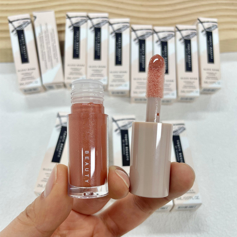 Lipstick Designer Gloss Bomb Cream Color Drip Lip Cream Heat Makeup Liquid Lipstick Moisturizing Plumper Long Lasting Lipgloss 6ml Free Shipping