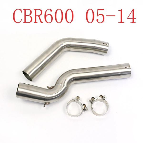 Escape Moto Modified Middle Link Pipe For CB600 CBR600 2003-2004 2005-2014 CBR600RR F5 2008-2016 Years Motorcycle Exhaust System