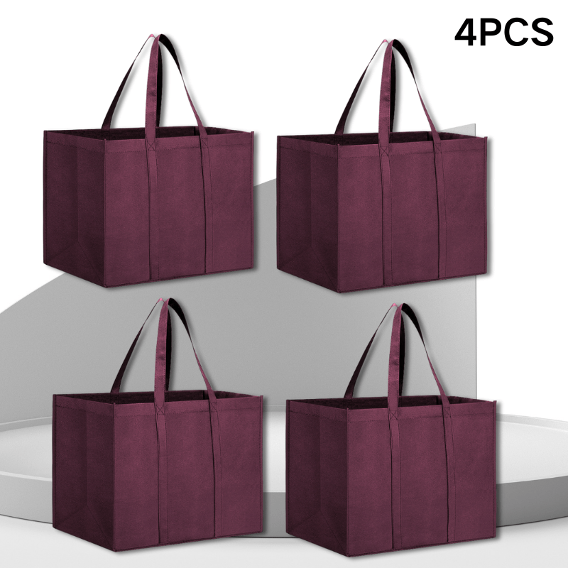 TEMU 4, Large Capacity 35l Non-woven Handbags, , Multiple Colors Optional, Car Storage Bag, Multi-functional Storage Bag, Suitable For Shopping And