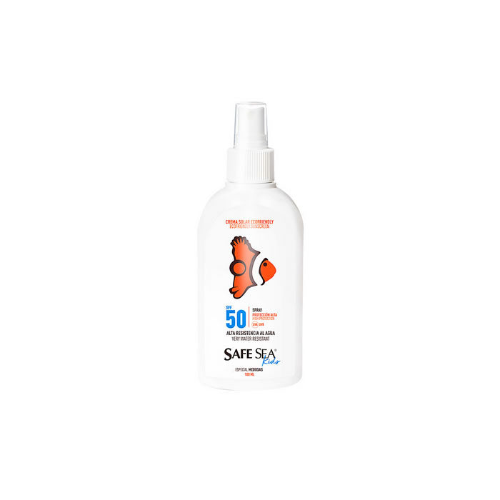 Safe Sea Crema Solar Corporal Infantil Spf50 Spray 100ml