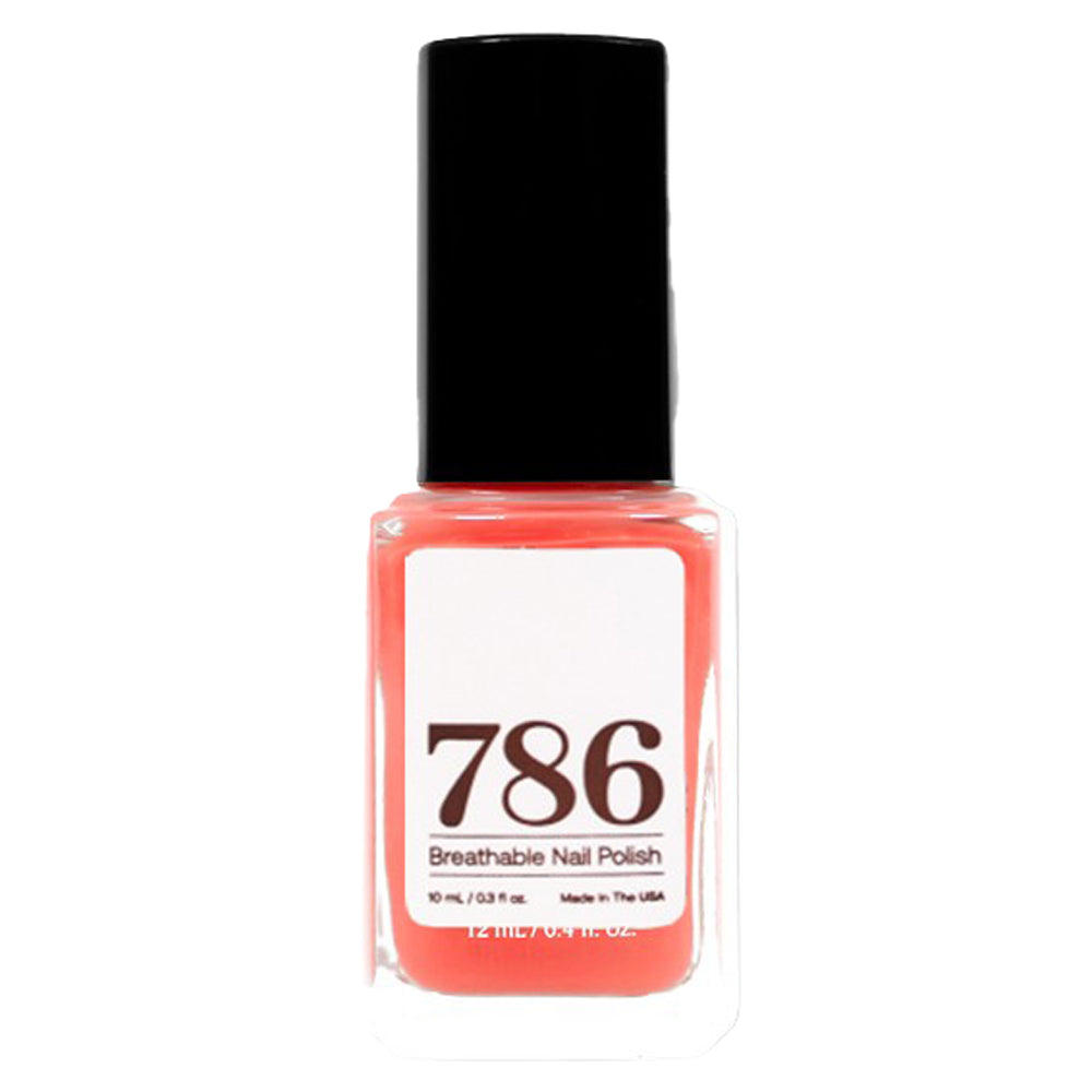 Breathable Nail Polish - Tokyo (neon orange-red)