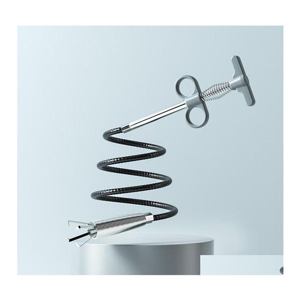 Other Household Sundries Sewer Pipe Unblocker Snake Spring Dredging Tool Kitchen Bathroom Cleaning Accessories 90-160Cm 5546 Q2 Drop Dhwmo