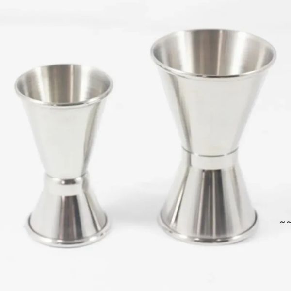 Cup Tail Liquor Bar Measuring Cups Stainless Steel Jigger Bartender Drink Mixer I