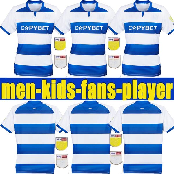 24 25 Queens Park Rangers Mens Soccer Jerseys Willock Amos Roberts Dykes Johansen Football Shirts Short Manneve Uniforms 2024 2025 Home away