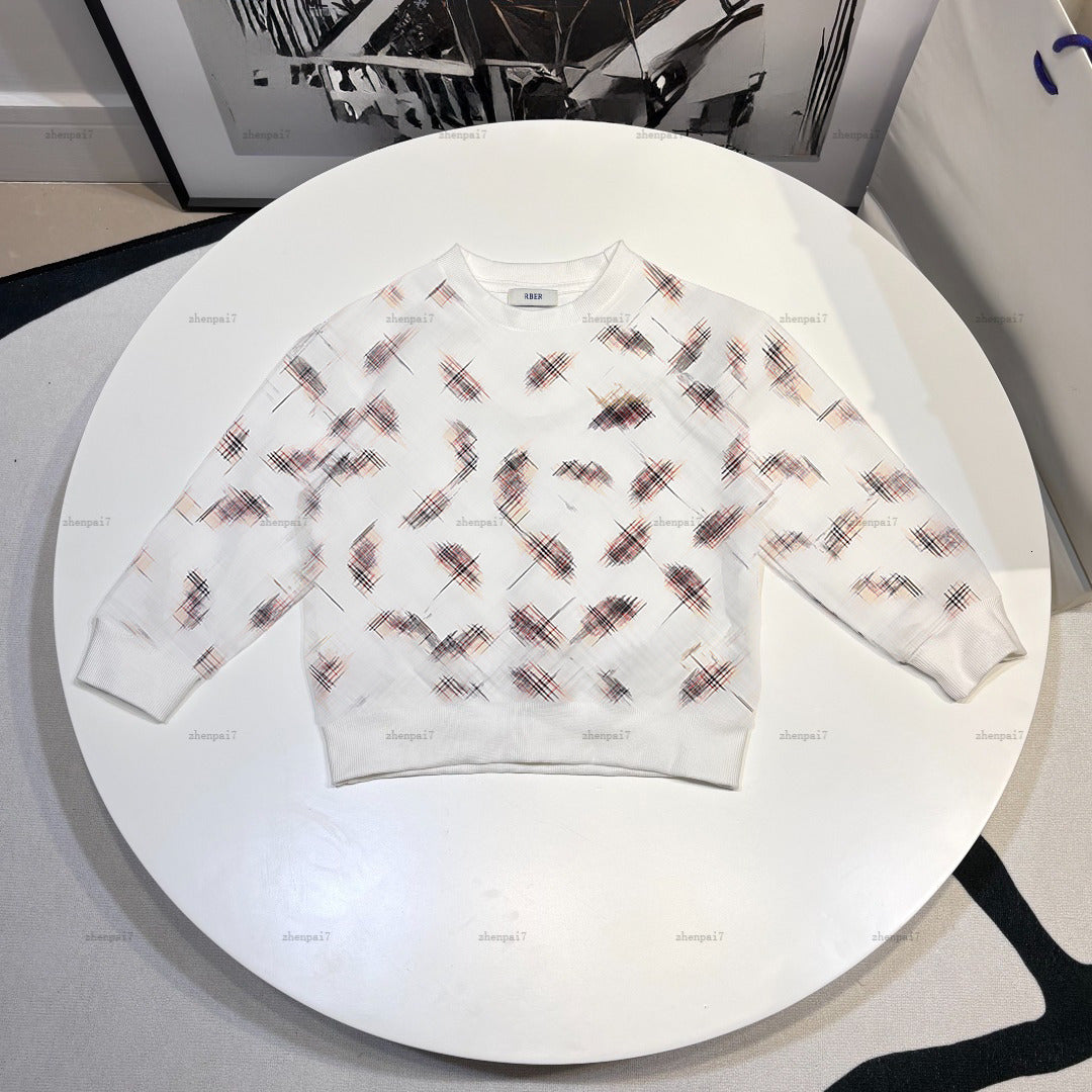 Top baby Hoodies Umbrella pattern print autumn pullover kids designer clothes child sweater Round neck Boys girl sweatshirts A806X22N204