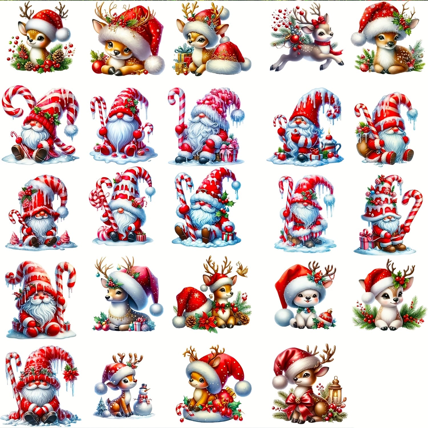 TEMU 24 Sheets Vintage Christmas Rub On Transfers For Crafts, Rub On Transfers Christmas For Wood, Furniture Decals, Glass, Porcelain, Leather,