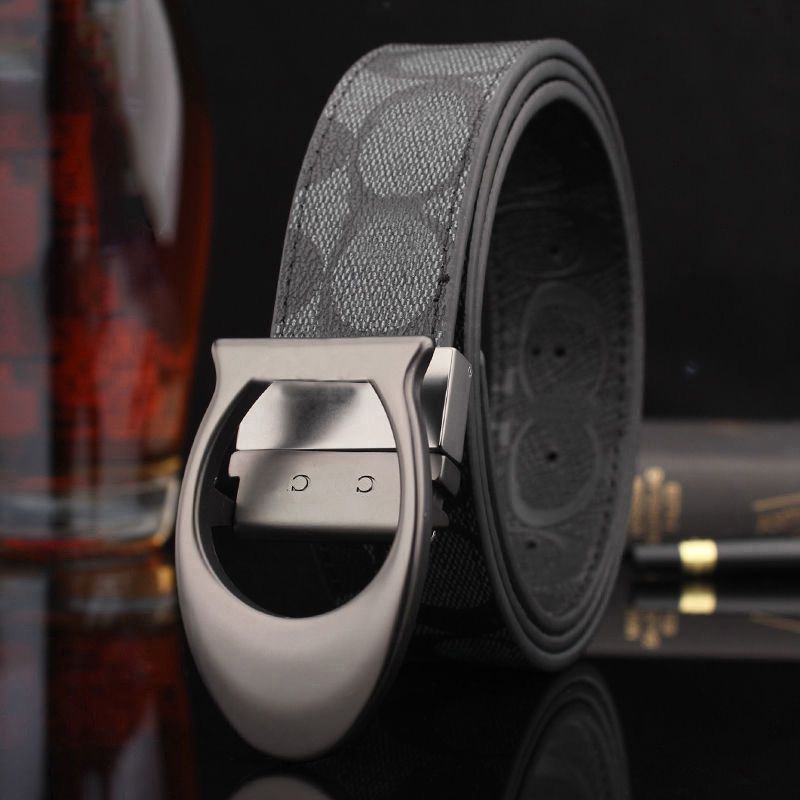 Best Luxury Mens Belt Designer Belt 3.5cm Knight Print Design 105-125cm Zinc Alloy Buckle Mens Belt Fashion Versatile Style Double-sided available