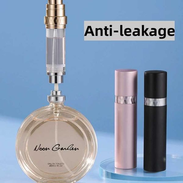 5ml Diamond Mini Portable Bottom-Filling Pump Perfume Refillable Spray Empty Cosmetic Containers Atomizer Bottle Travel Glass
