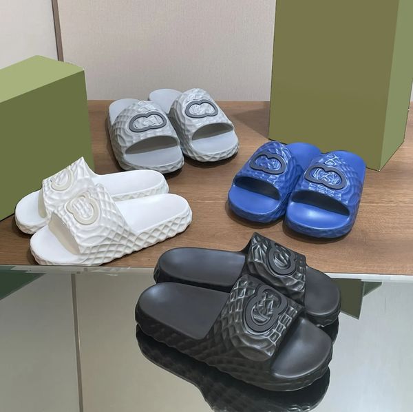 Designer Slides casual craft non-slip Men interlocking g sandal Foam Platform Rubber Slippers Women Slides Summer Beach Sliders Waterproof 3