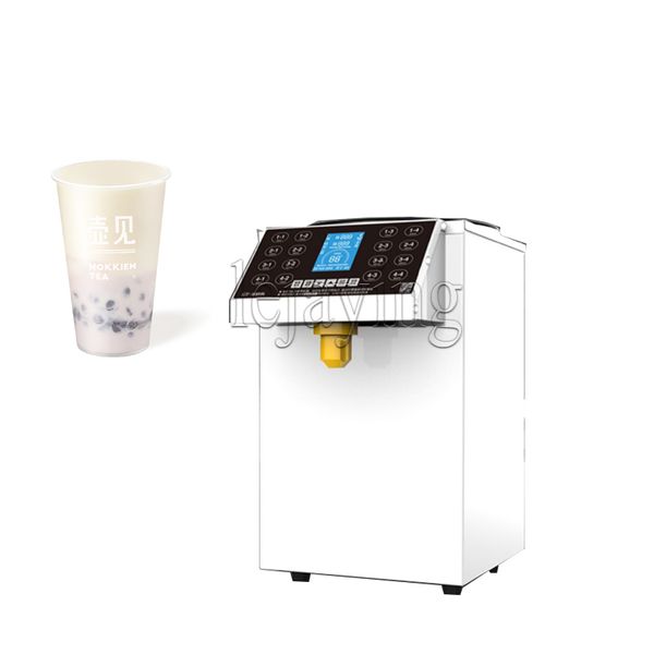 16 Grid Quantitative Fructose Filling Machine Automatic Fructose Syrup Sugar Dispenser Bubble Milk Tea Shop Equipment 110-220V