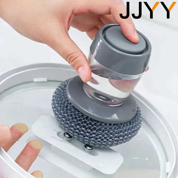 JJYY Kitchen Soap Dispensing Palm B Washing Liquid Dish B Soap Pot Utensils with Dispenser CleaningT250118