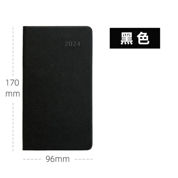 2024 Notebook A6 Agenda In English Monthly Planner Note Books Caderno Escolar Notepad Cute School Schedule Libreta Planificador