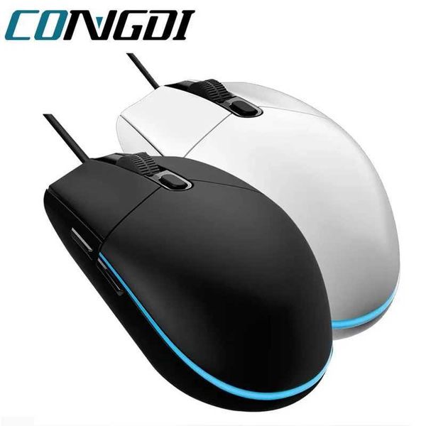 Congdi Wired Gaming Mouse Optical USB Wired Mouse with Side Button Ergonomic Mice Mause for Laptop Office Desktop PC Mouse Gamer Y240820