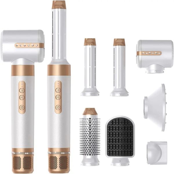 2024 Professional Dryer Original 7 in 1 Hair Styler Tools Complete Set Salon Brushless Motor 110000rpm Blower Dryerr With Comb