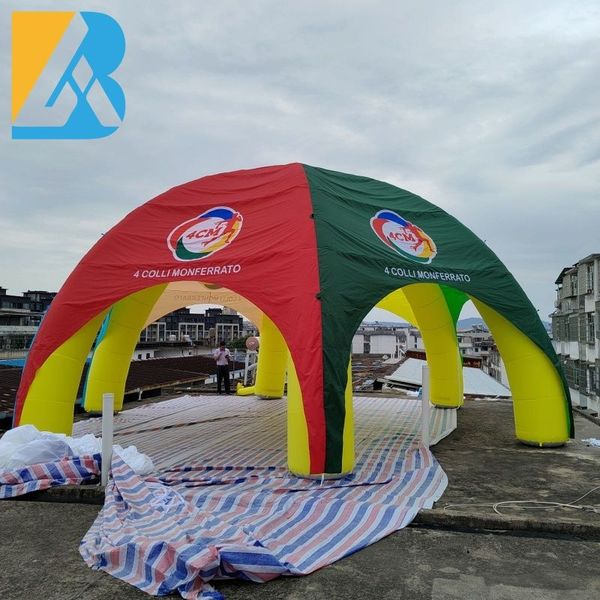Durable Inflatable Party Tent with Custom Design Options