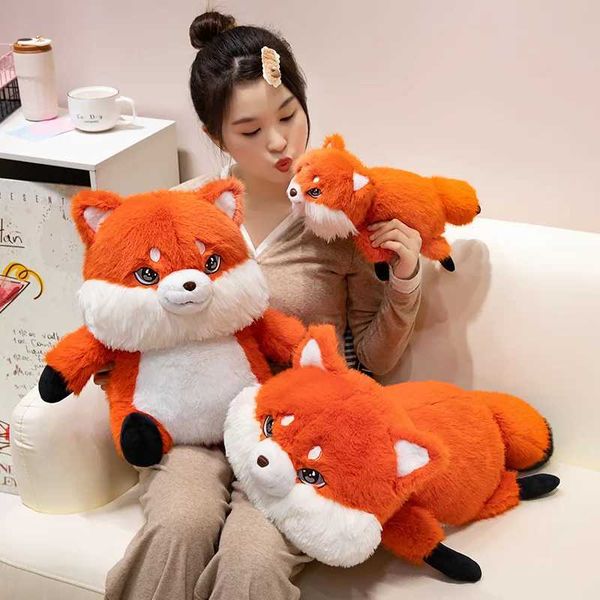 Plush doll Kaii Plush Fox Toy Childrens Accpany Doll Kaii low Cute Appease Gift for Baby Christmas Festival Gifts Z250206