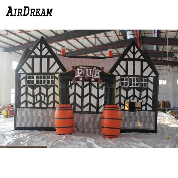 High Quality Portable Outdoor inflatable Irish pub bar tent for Party Event