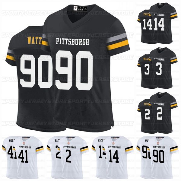 Mens-Youth Custom Football Jersey 90 T.J. 2 Field Najee Russell George Joey PorteJr. Pat Jaylen Christian Personalized Name Number Jersey