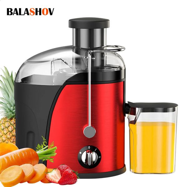 Juicer Centrifugal 400W Electric Orange Juicer Machine Household Large Caliber Residue Separation Vegetable Juicer 220V110V 250113