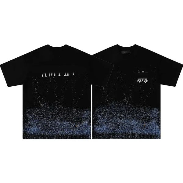 Summer Mens Shirts Fashion designer t shirt loose tees brand tops Womens casual shirt clothings shorts sleeve Hip Hop Streetwear Tshirts ami