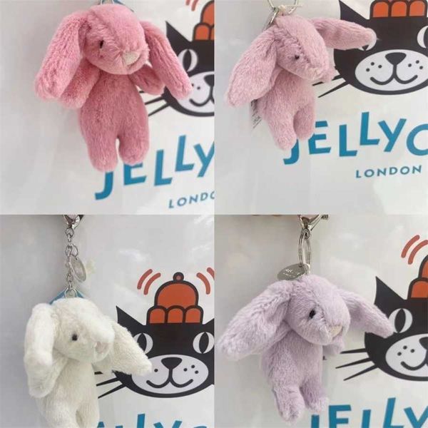 Original jelly cat Bonnie Rabbit Keychain Plush Toy Cloth Childrens Doll Baby Pendant 50% off outlet sale