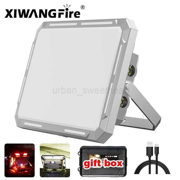 Rechargeable Super Bright Camping Lights Magnetic Torch Portable Work Light Maintenance Lamp Outdoors Super Bright Tent LanternCL240724