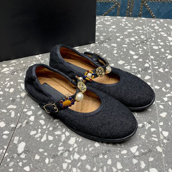 2025 Shoes Classic Round Toe Asaguchi Mary Jane Shoes Dress Shoes