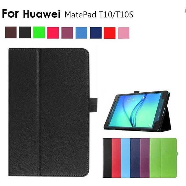 Smart Case For Matepad T10S 2020 PU Leather Folding Stand Cover For Matepad 11 T10-T10S 10.1Tablet Case+film+penC250114